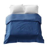 Original therapy blanket - cotton cover in blue