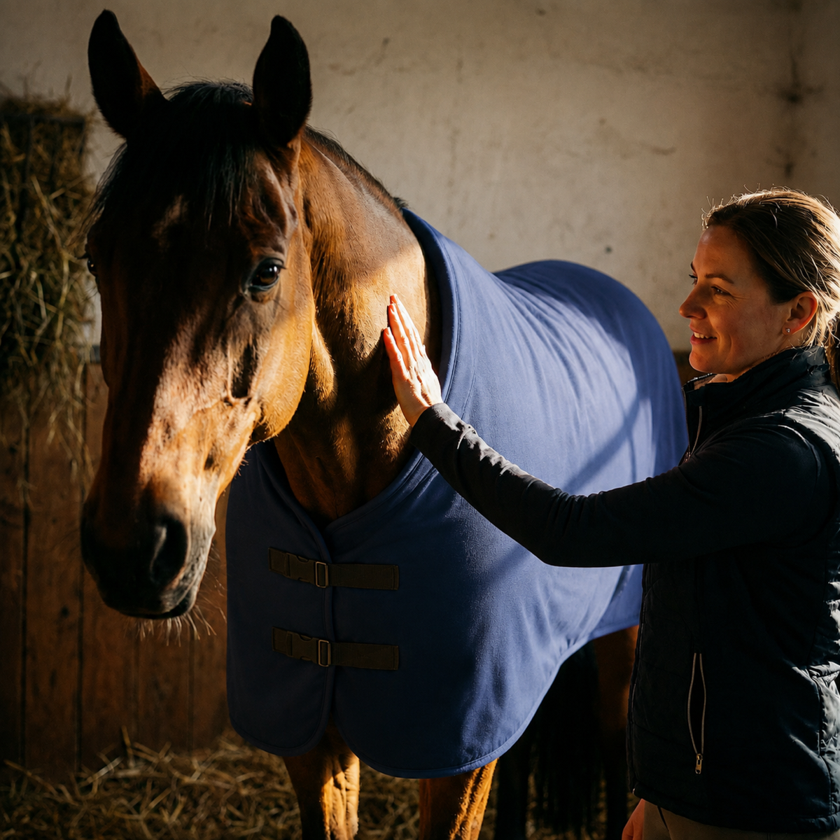 Therapy Blanket for Horses | 11 kg Weighted Blanket, Calming
