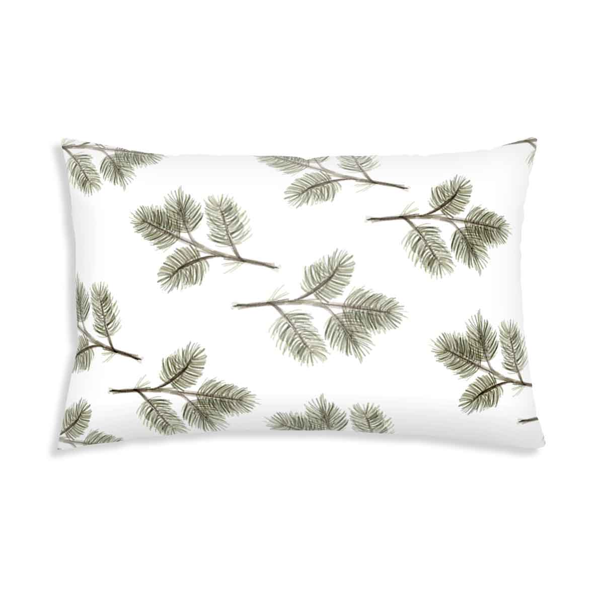 Blanc avec branches Coussin de santé pour adultes