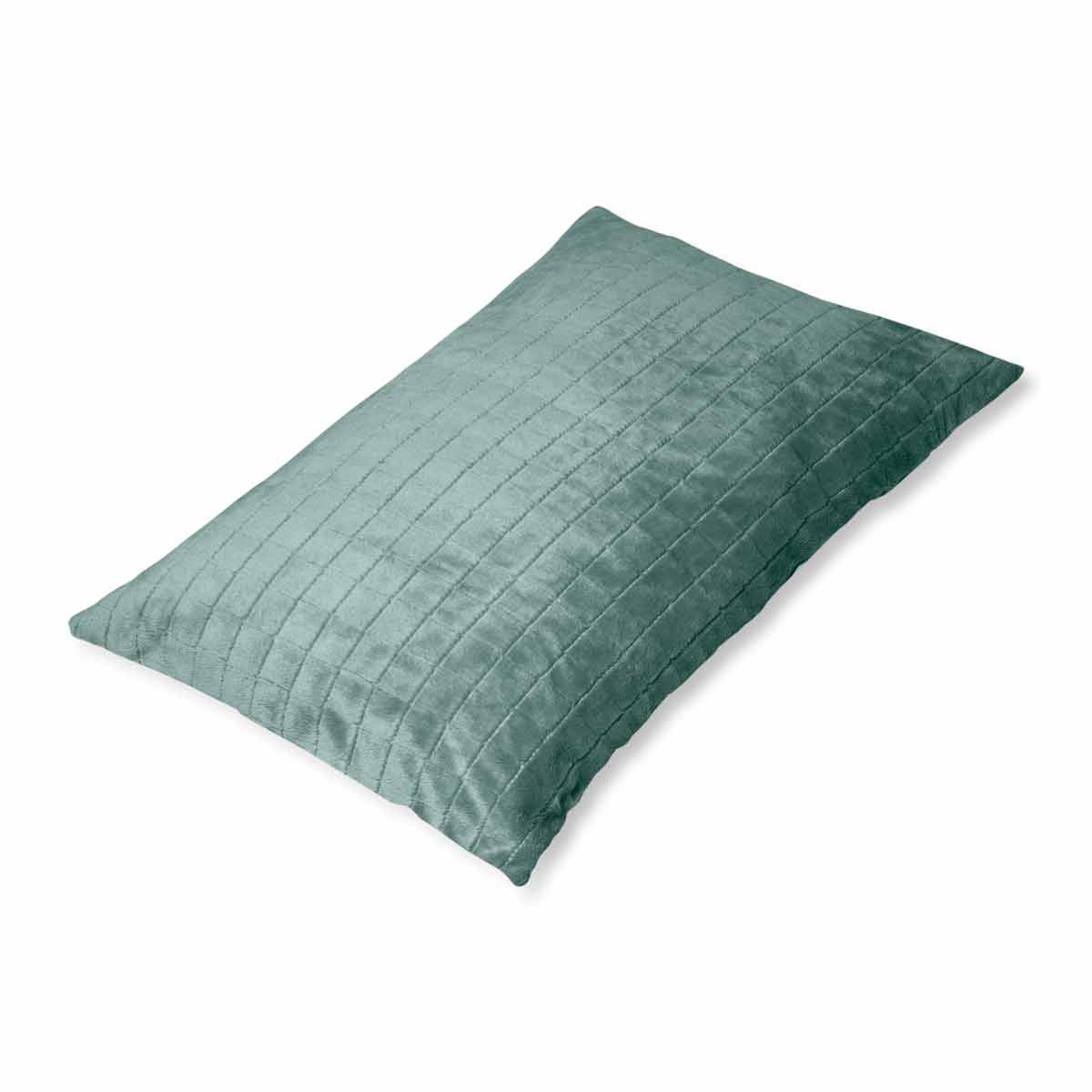 Health Pillow with 4-Season Cover in Mint Green for Adults