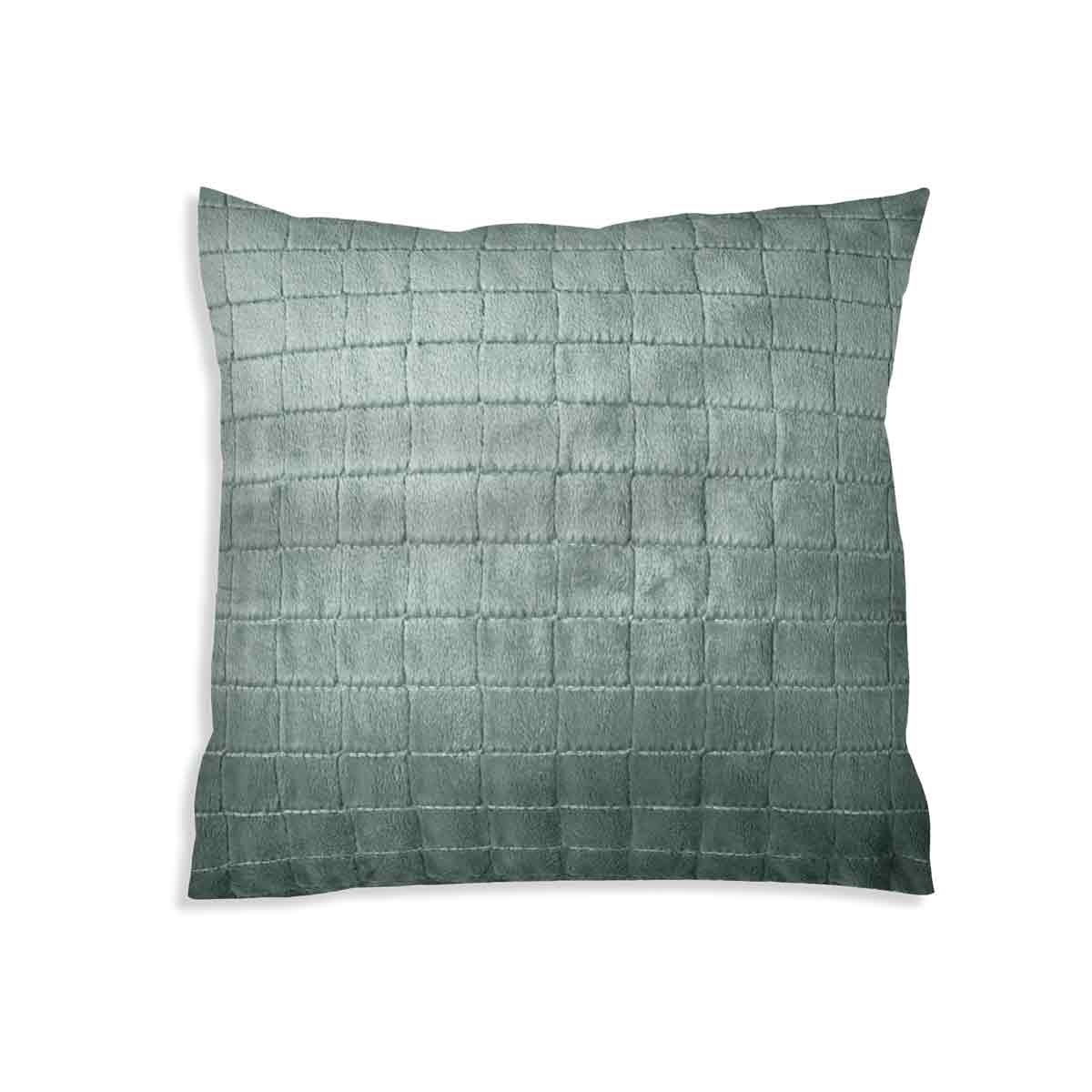 Health Pillow with 4-Season Cover in Mint Green for Adults