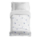 Original therapy blanket - cotton cover blue blossom