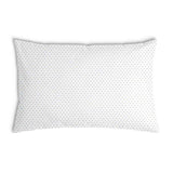 Health pillow white with golden dots