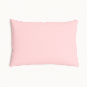 Coussin de santé avec housse en coton rose