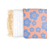 Health pillow with floral pattern for children