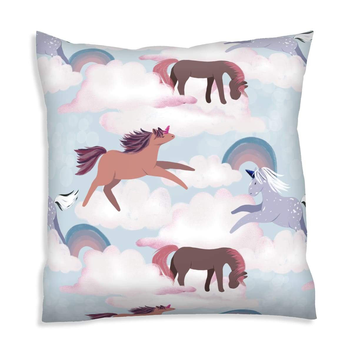 Health pillow with horse pattern for children