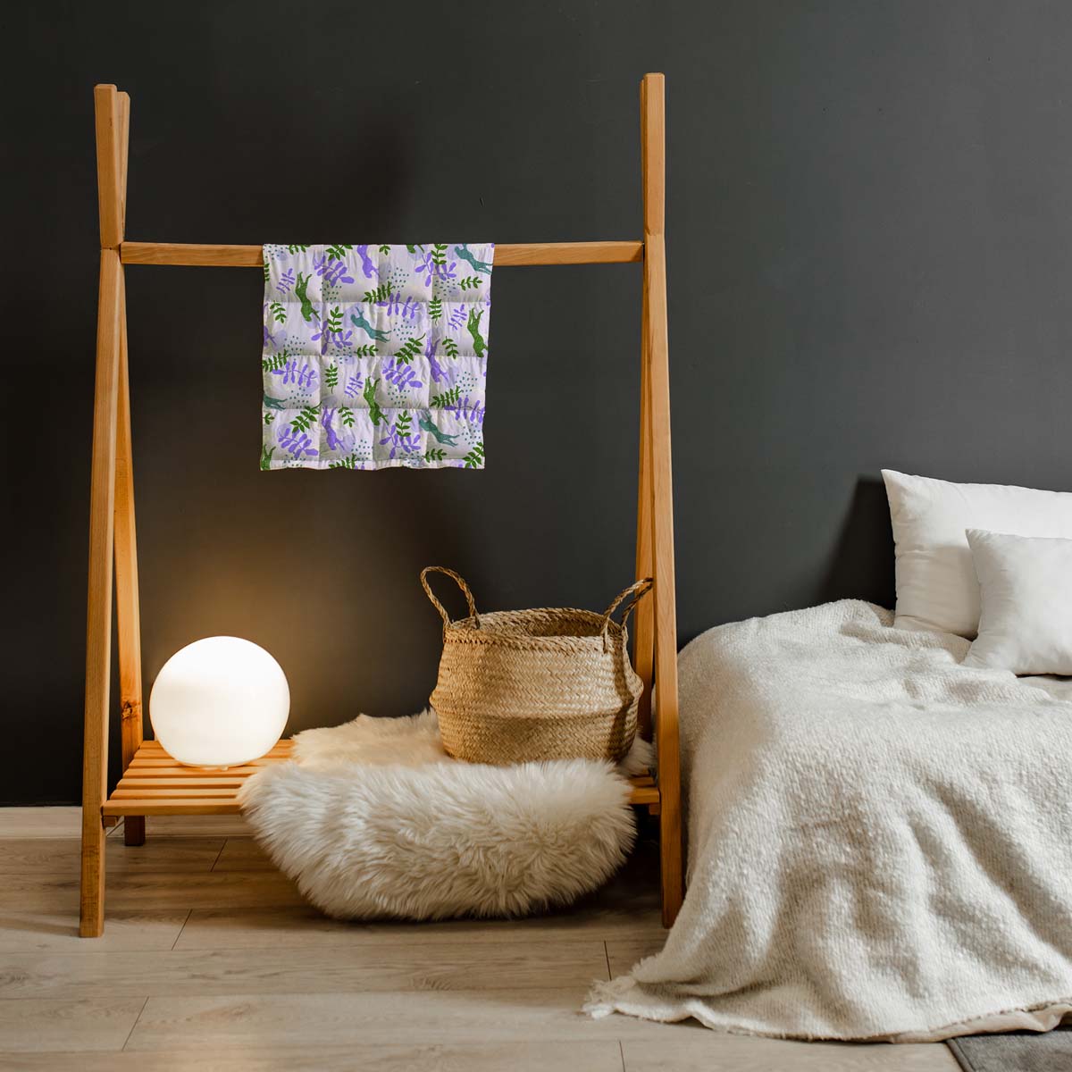 Weighted pillow for children - animal motifs