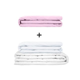 Original therapy blanket - weighted blanket set for adults including 2 covers of choice