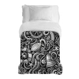 Original therapy blanket - cotton cover on seafaring