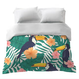 Original therapy blanket - cotton cover toucans