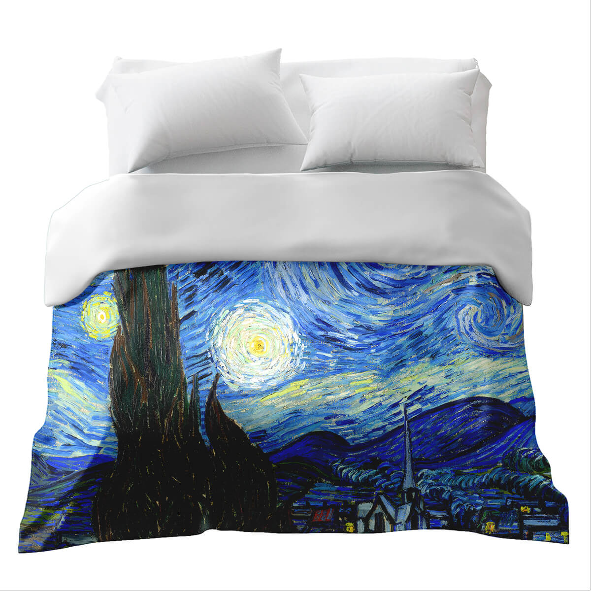 Couverture thérapeutique originale - Housse en coton Nuit étoilée