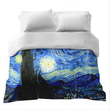 Original therapy blanket - cotton cover starry night