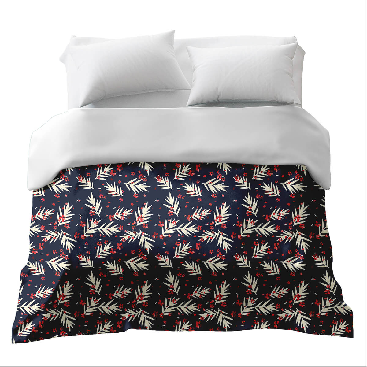 Original therapy blanket - cotton cover bamboo and cherry blossoms