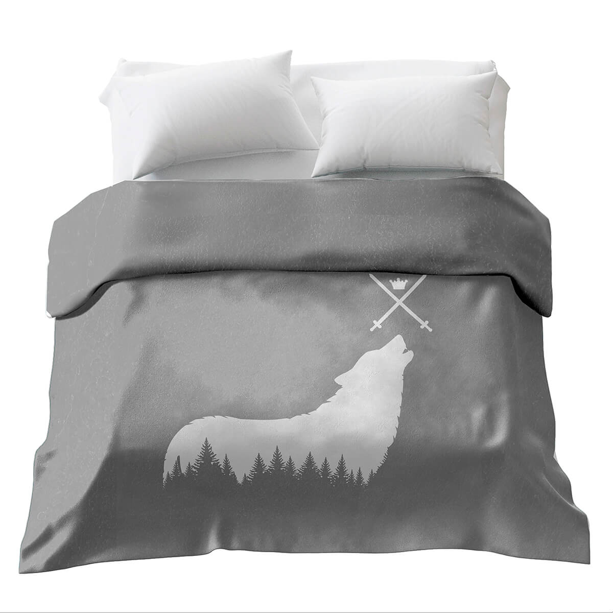 Original therapy blanket - cotton cover Schattenwolf