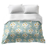 Original therapy blanket - cotton cover daisy field