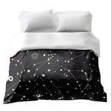 Original therapy blanket - cotton cover star constellations