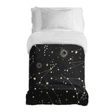 Original therapy blanket - cotton cover star constellations