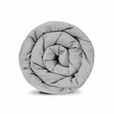 Original therapy blanket - cotton cover in light gray