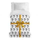 Original therapy blanket - cotton cover in gray with stars