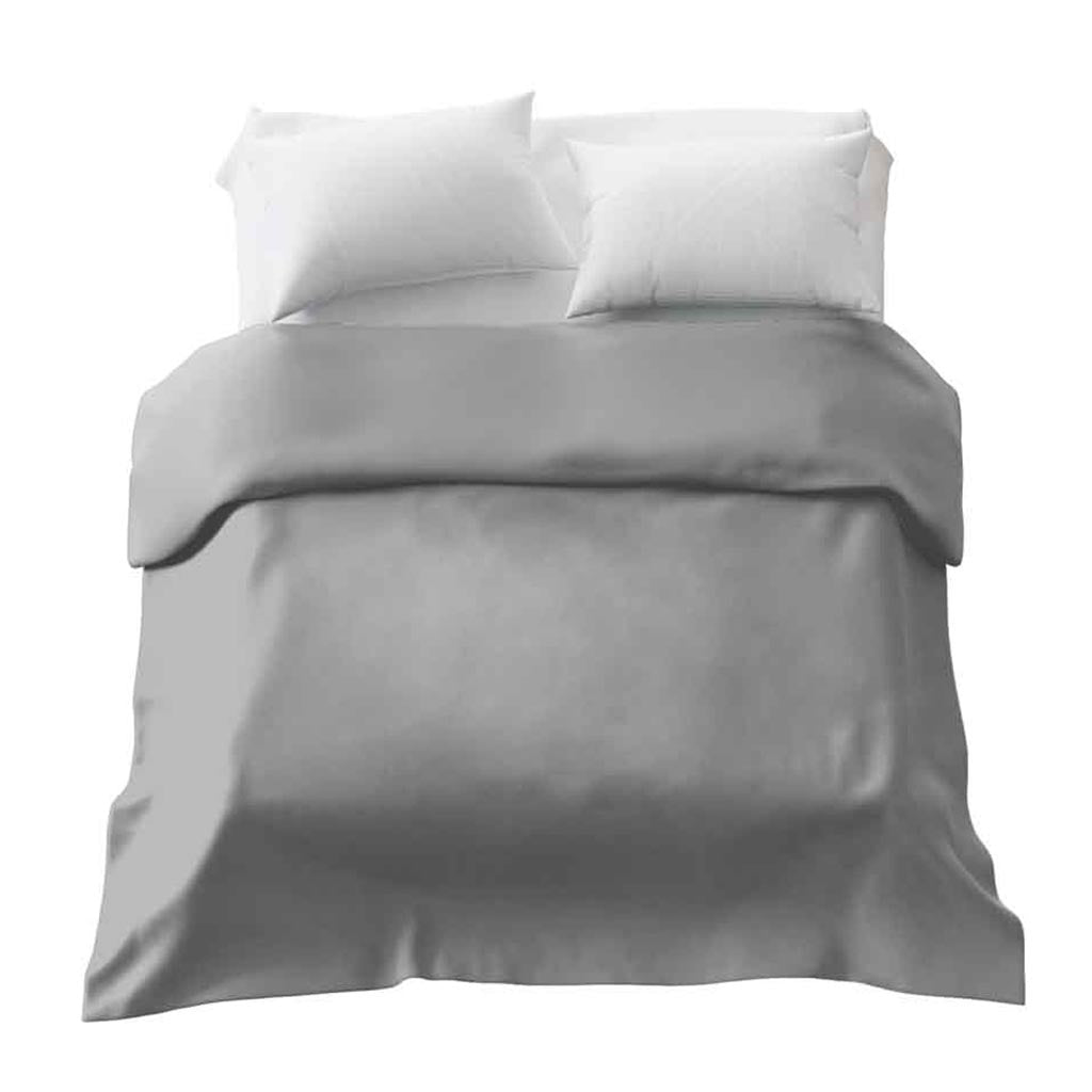 Original therapy blanket - cotton cover in light gray