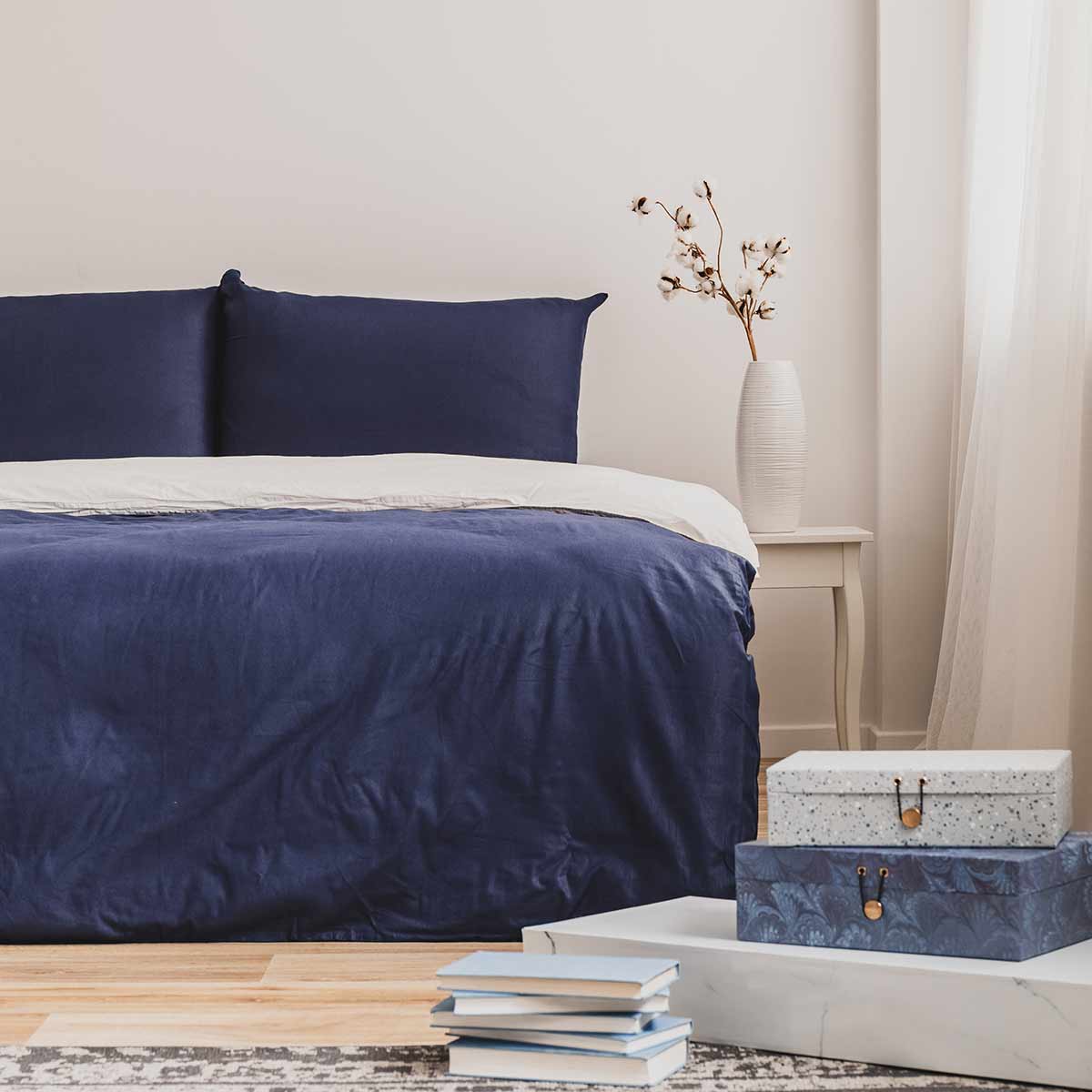 Poseidon Blaues Gesundheitskissen für Erwachsene