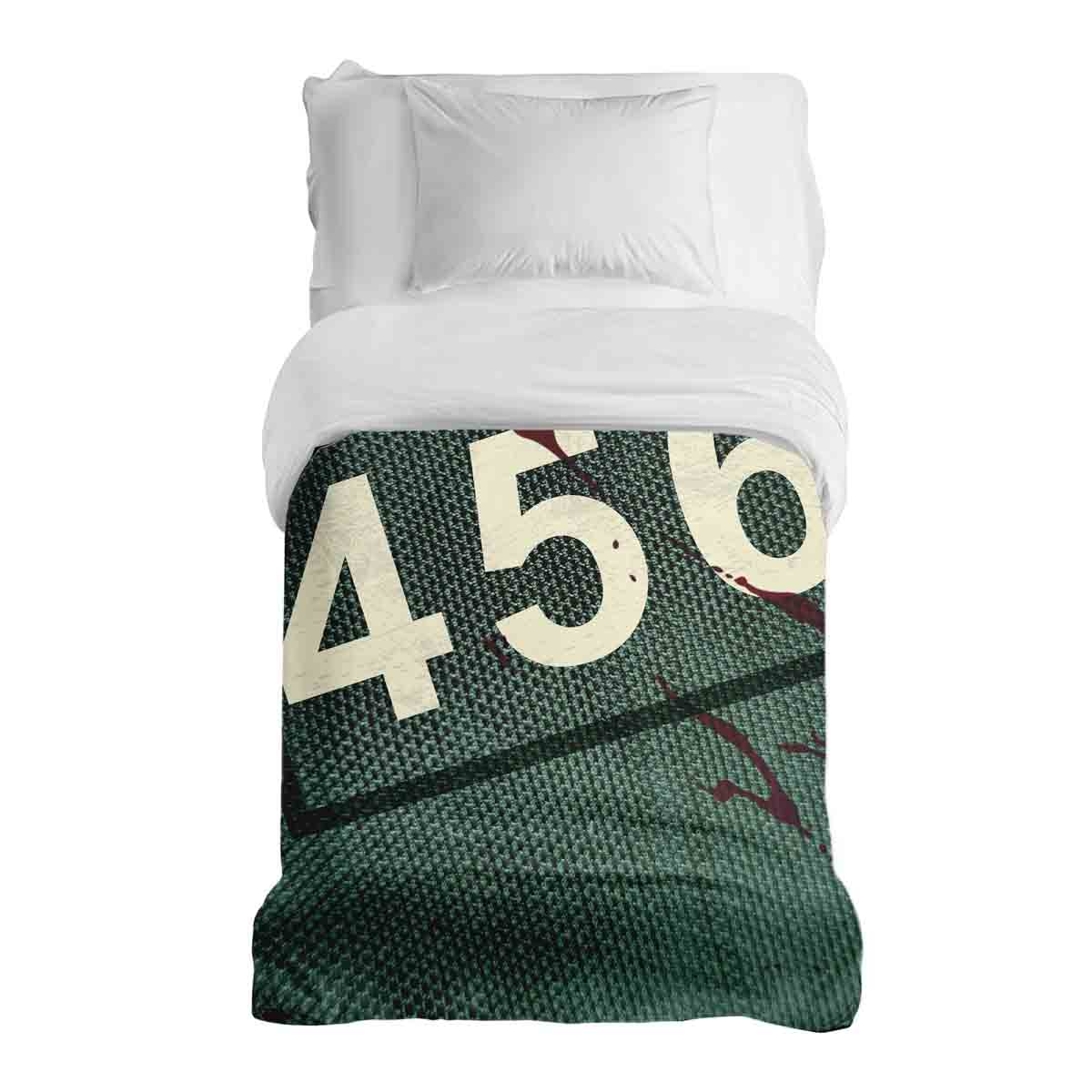 Couverture thérapeutique originale - Housse en coton verte 456