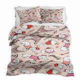 Therapy blanket and bedding set: Dog in Paris
