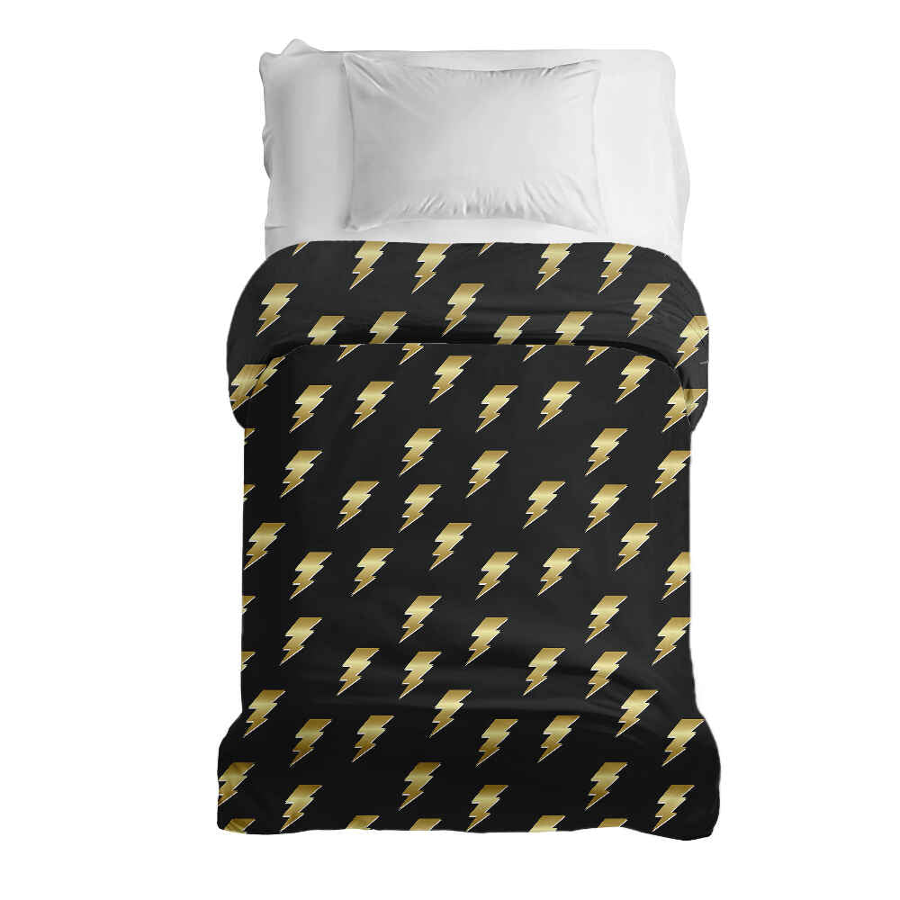 Original therapy blanket - cotton cover black with Harry Blitz