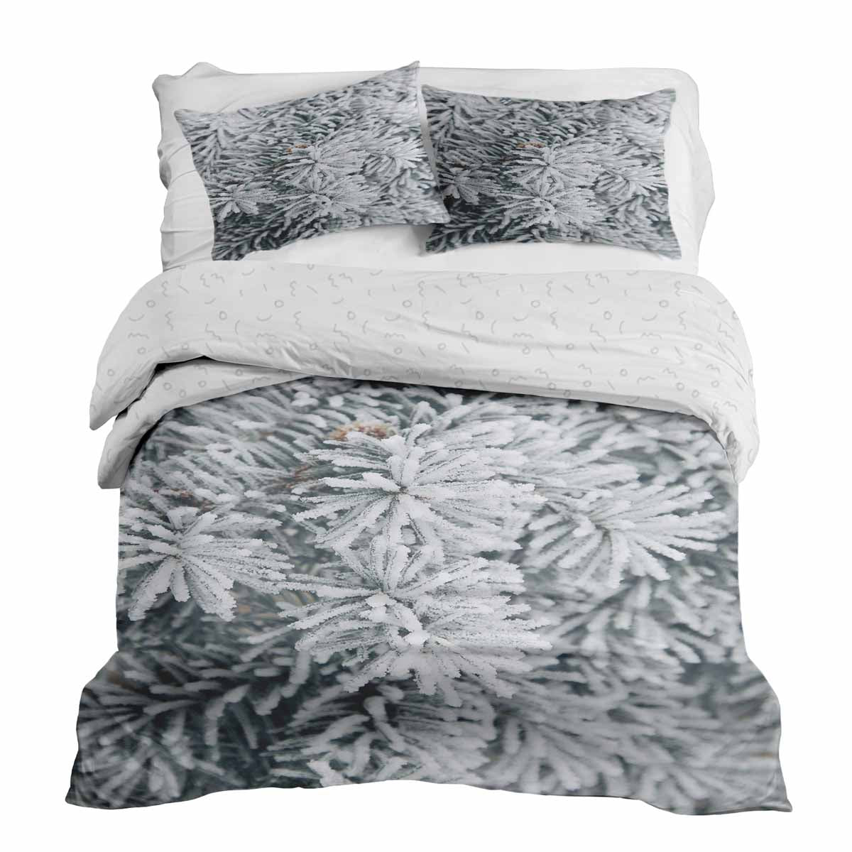 Therapy blankets bedding set with icicles