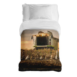Original therapy blanket - cotton cover brown threshing machine