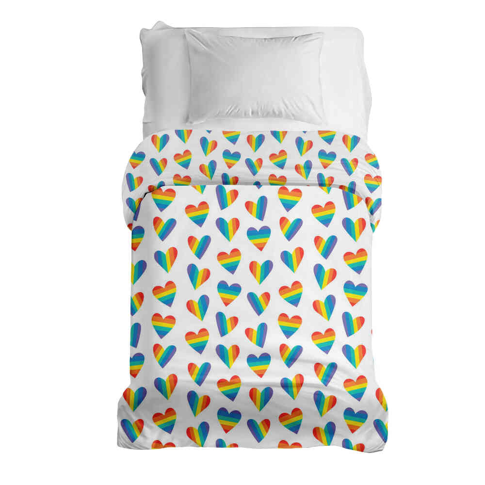 Couverture thérapeutique originale - Housse en coton LOVE IS LOVE