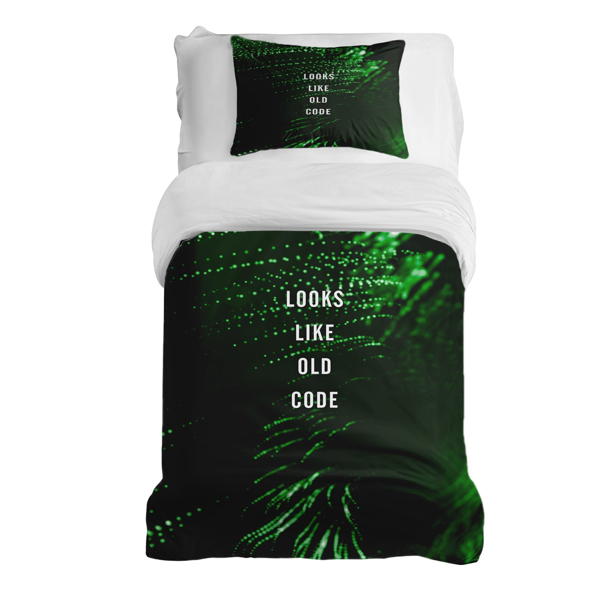 Therapy blankets bedding set green Looks Like