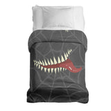 Original therapy blanket - cotton cover gray spiderweb