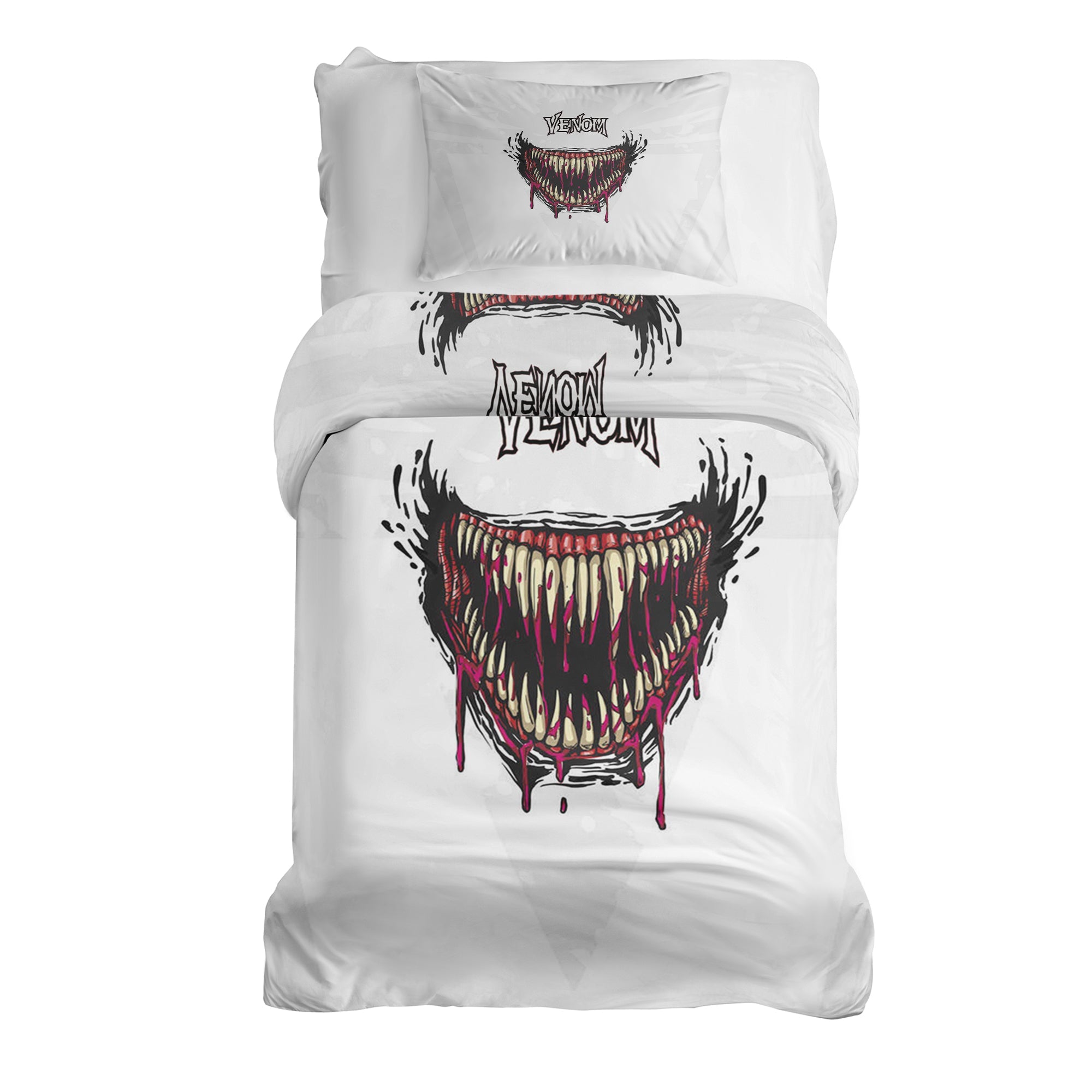Ensemble de literie couverture thérapeutique blanc Venom