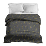 Original therapy blanket - cotton cover gray with wheat
