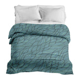 Original therapy blanket - cotton cover weave green