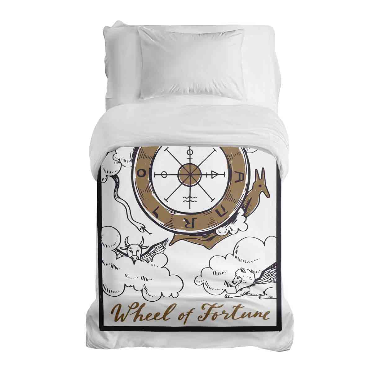Couverture thérapeutique originale - Housse en coton Wheel of Fortune
