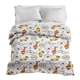 Original therapy blanket - cotton cover white magic school