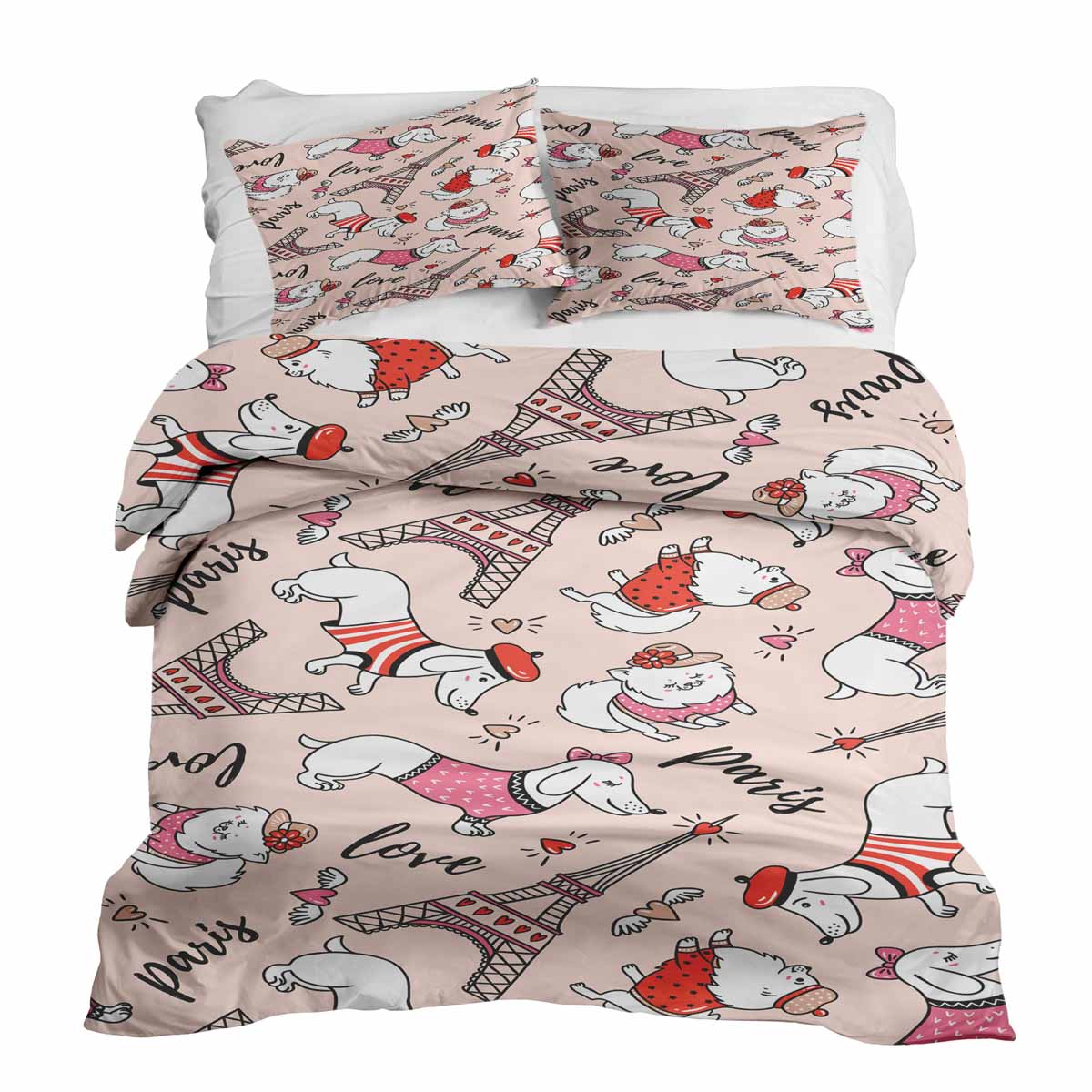 Ensemble de literie avec couverture thérapeutique pour chien à Paris