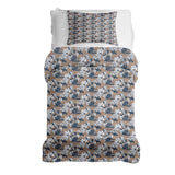 Therapy blanket bedding set with flowers
