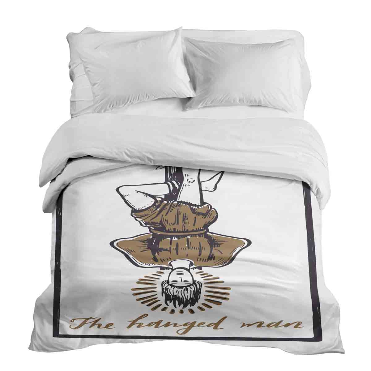 Couverture thérapeutique originale - Housse en coton Le Pendu