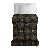 Original therapy blanket - cotton cover black Christmas star