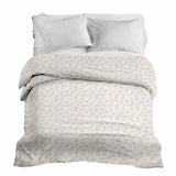 Original therapy blanket - cotton cover with orange circles