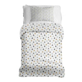 Therapy blanket and bedding set with small triangles