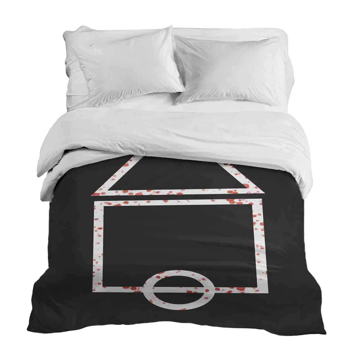 Couverture thérapeutique originale - Housse en coton formes sanglantes