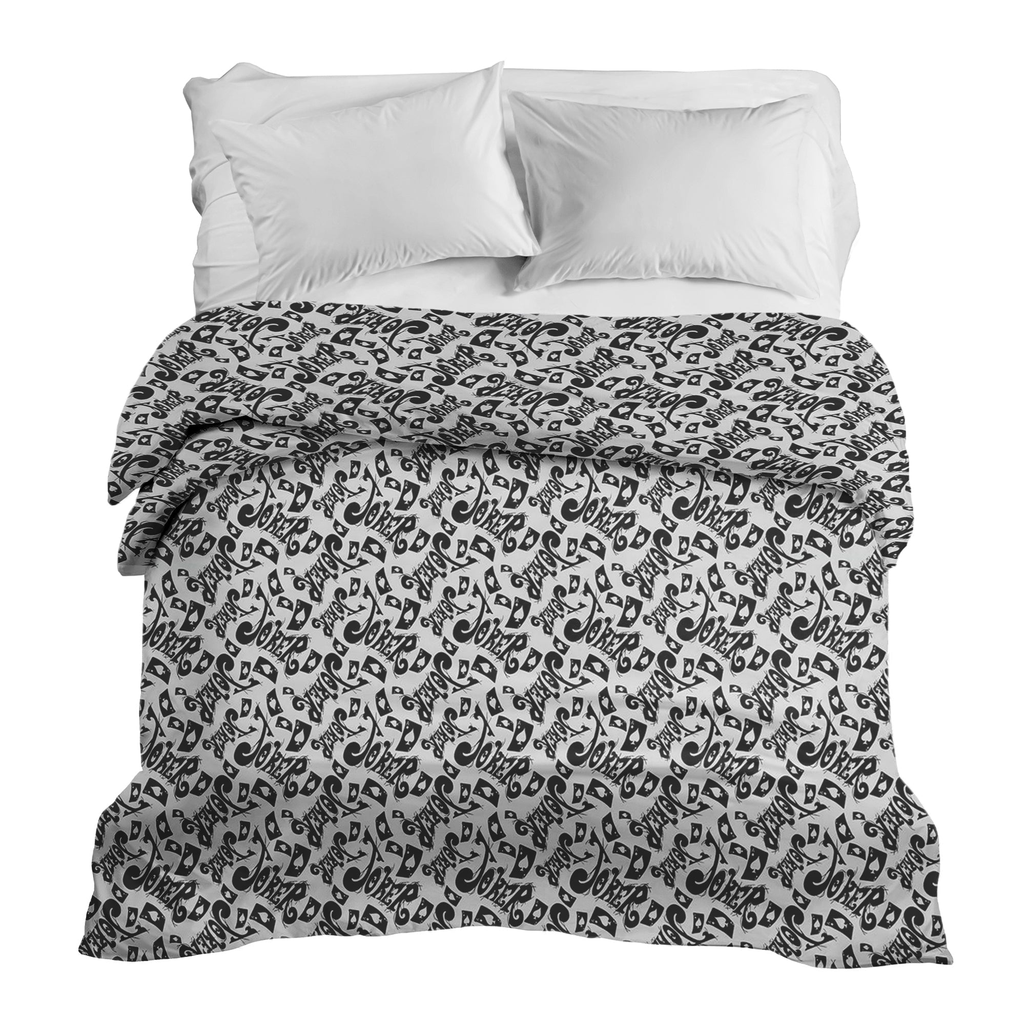 Original therapy blanket - cotton cover lettering in black Joker