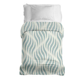 Original therapy blanket - cotton cover abstract waves