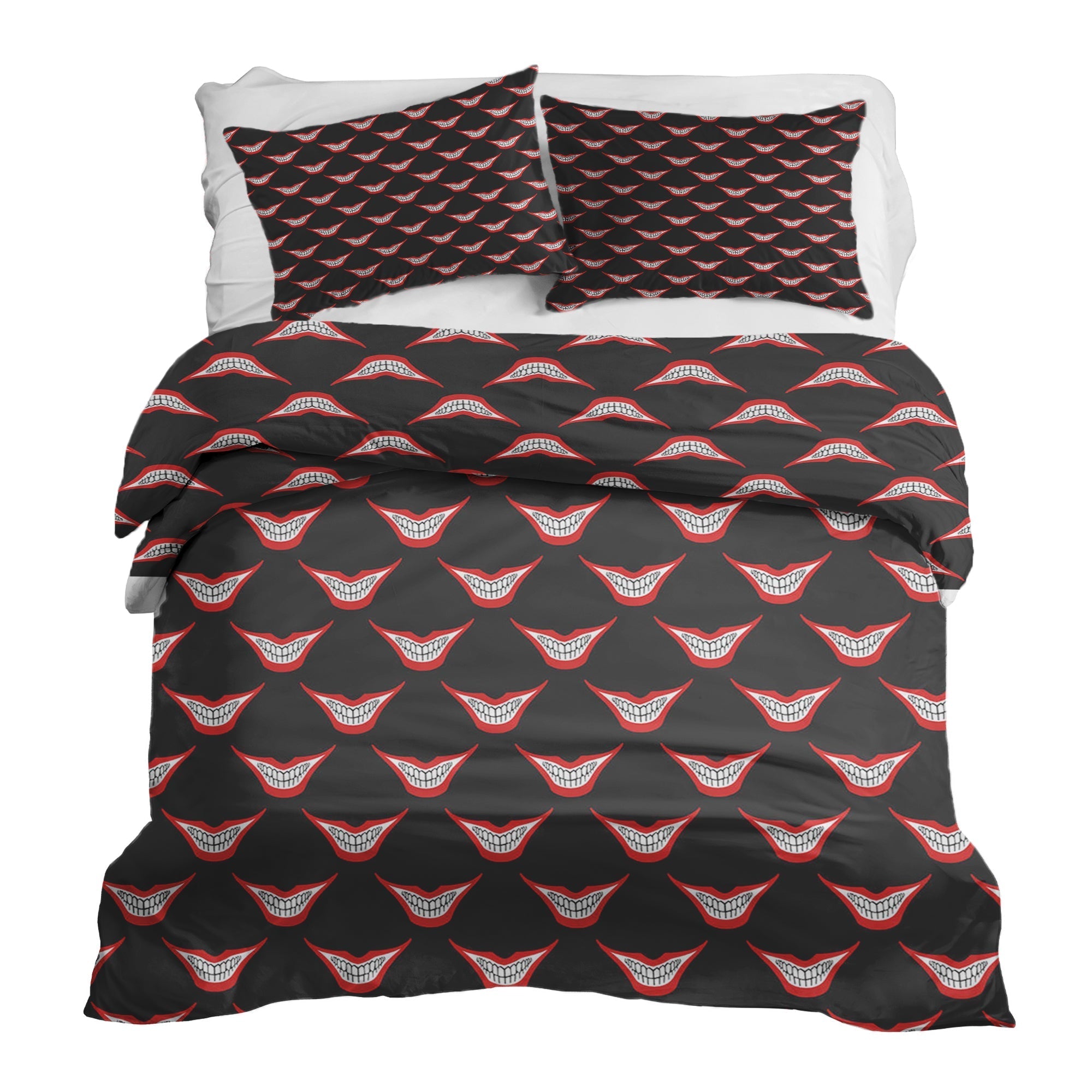 Ensemble de literie avec couverture thérapeutique Bouche souriante