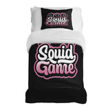 Therapy Blanket Bedding Set Black Squid