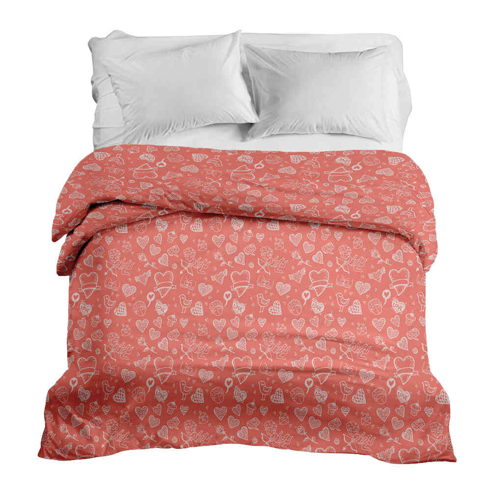 Therapy blankets cotton cover Amor and love arrow